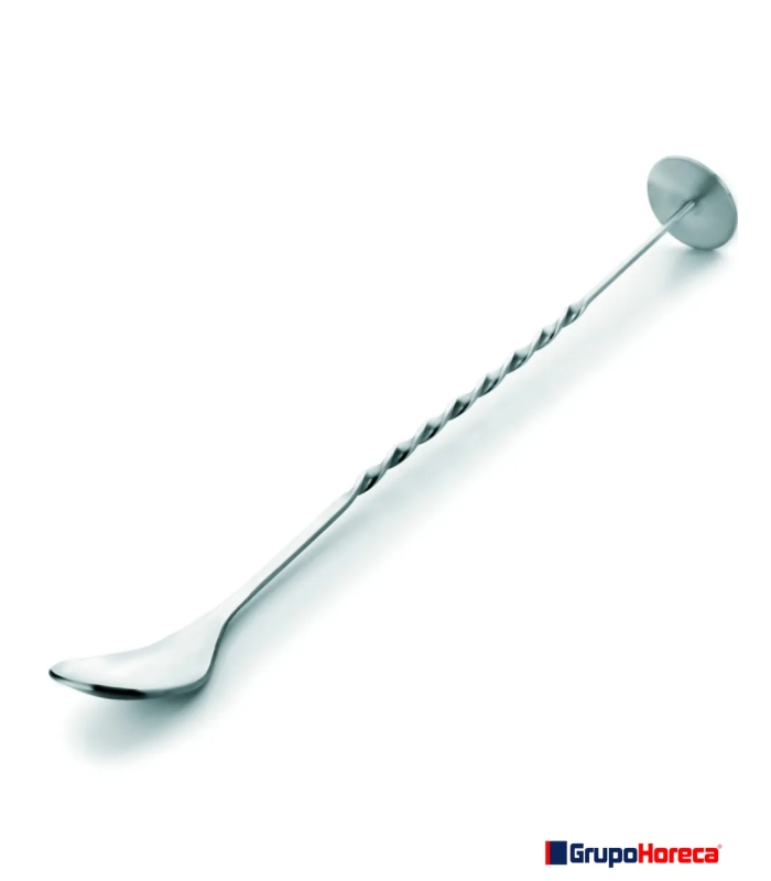 Cucchiaio Da Cocktail In Acciaio Trenzato - 25 Cm | Per Bar, Casa E Regali - Foto 4