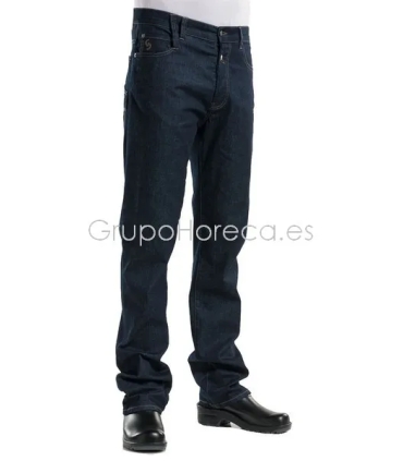 Pantalón Jeans Azul Oscuro Chaud Devant